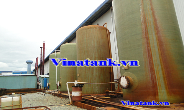 Xử lý nước thải từ bồn composite Vinatank